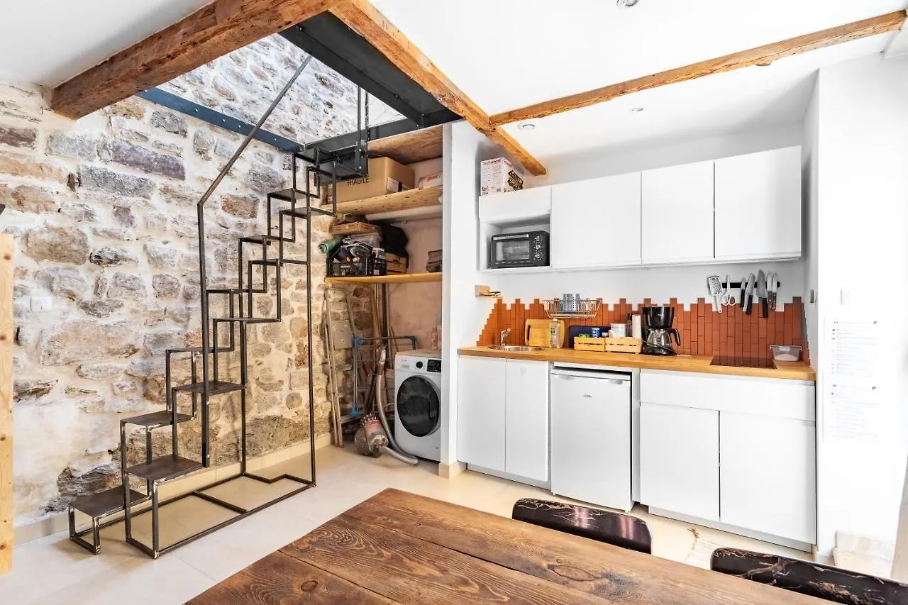 Дом отдыха Вилла Singulary House-Loft With Ac Downtown - Dodo Et Tartine Йер